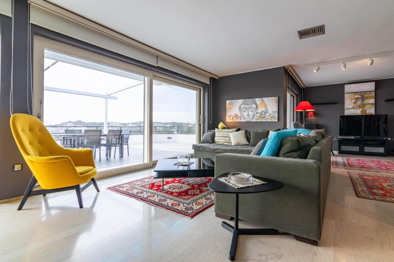 Sunlight House - Palatial Fully Equipped Apartment Near The Sea เอเธนส์ ภายนอก รูปภาพ